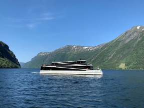The Fjords Takes Delivery of Second All-Electric Passenger Ship