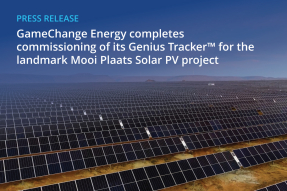 GameChange Energy pone en marcha una planta fotovoltaica en Sudáfrica GameChange Energy pone en marcha una planta fotovoltaica en Sudáfrica