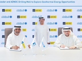 ADNOC Drilling and Masdar to Explore Geothermal Energy