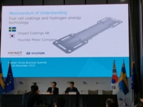 Impact Coatings and Hyundai Sign MoU