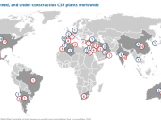 La energía termosolar cuenta ya con 4.940 MW instalados en el mundo