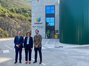 Así es la primera planta pública de biometano que transforma íntegramente el residuo orgánico del contenedor marrón