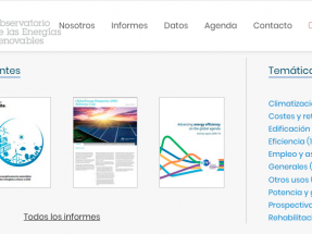 Nueva plataforma web para seguir el desarrollo de las energías limpias