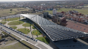 León impulsa la transición de la cubierta fotovoltaica del Palacio de Congresos hacia el autoconsumo colectivo