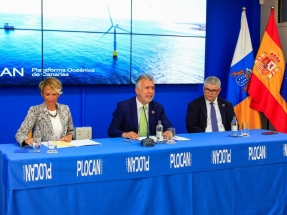 Canarias quiere emplear energía eólica marina para producir hidrógeno limpio