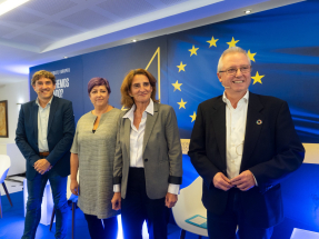 Teresa Ribera visita Bilbao