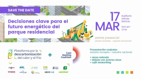 Madrid acoge la presentación de dos informes clave sobre la descarbonización energética de las viviendas en España