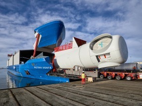 Un hito en materia de logística eólica marina