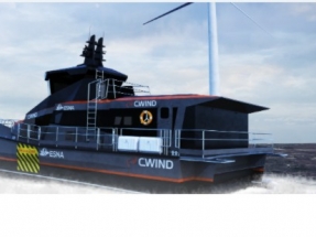 CWind Secures Contract to Deliver World’s First Hybrid Propulsion SES to Ørsted