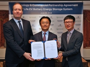 Wärtsilä and Hyundai Motor Group Partner on Energy Storage