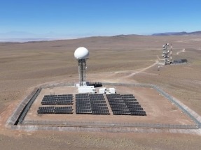 Inauguran en Chile el primer radar de control del tráfico aéreo del mundo alimentado por energía solar