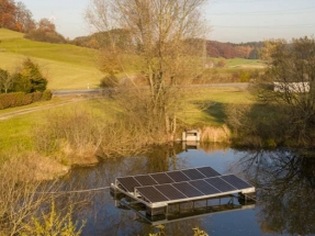 SINN Power’s Floating Solar PV Solution "Water Lily" for calm waters