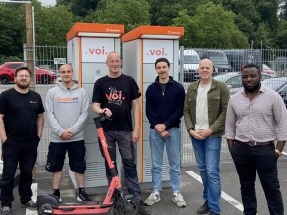 Voi and Swobbee Launch Battery Swapping Stations in Hamburg