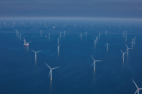All Turbines Intsalled at He Dreiht Offshore Wind Farm