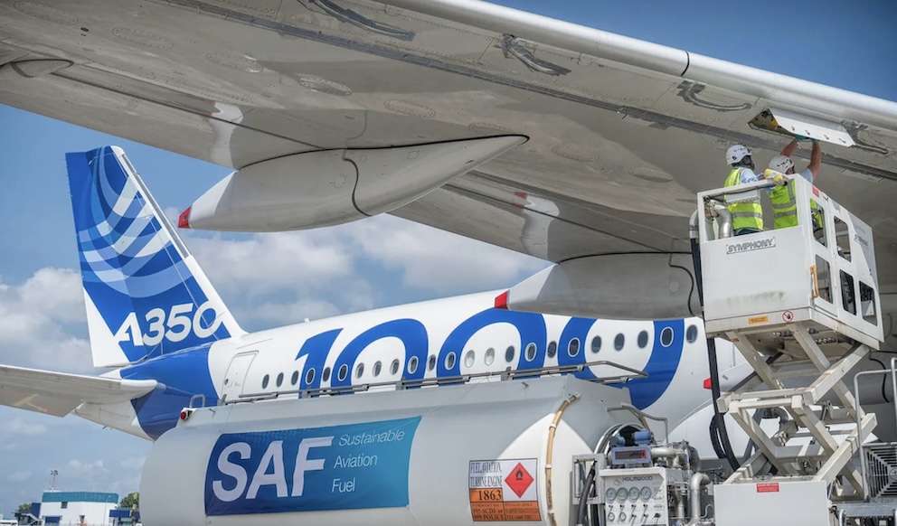 Airbus y sus socios invierten 200 millones en un fondo de financiación de combustibles sostenibles