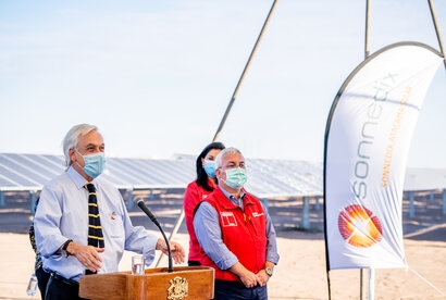170MW Sonnedix Atacama solar PV plant inaugurated by President Sebastián Piñera of Chile
