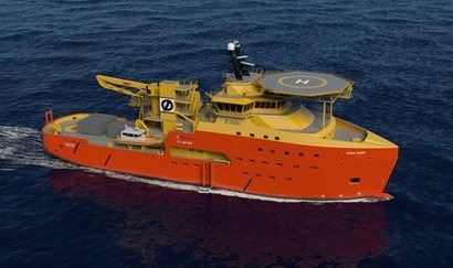 Østensjø Rederi orders second wind farm support vessel from Rolls Royce