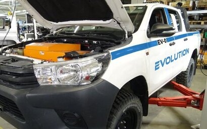 Evolution unveils partnership with VivoPowe for its light utility vehicle fleet