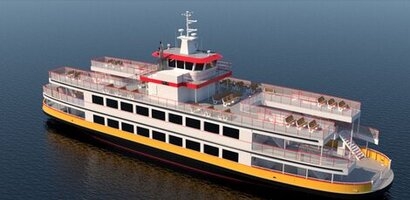 Crowley secures subcontract for hybrid-electric ferry 