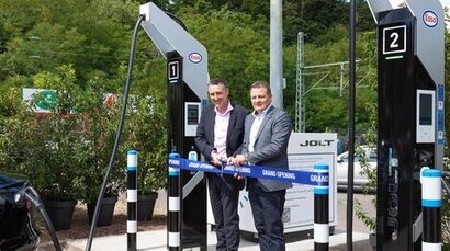 Jolt and Ads-Tec Energy open ultra-fast charging station at Esso in Stuttgart