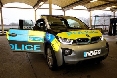 Metro Police testing BMW i3 Range Extender for use in London