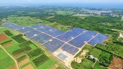 Largest solar plant in the Caribbean starts producing power