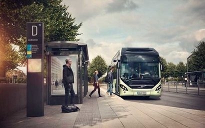 Volvo film promotes new electric bus route