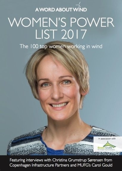 Women’s Power List celebrates wind industry’s leading female figures