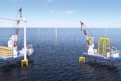 GustoMSC introduces new jack-up vessel for next generation wind turbines