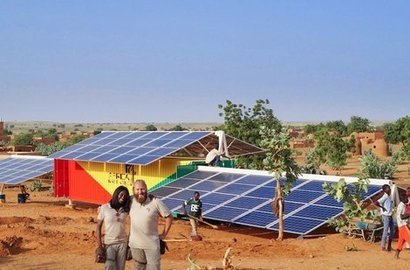 Africa GreenTec installs first solar container in Niger