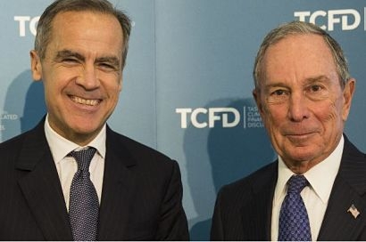 Bloomberg and Carney announce growing support for climate-focused financial taskforce