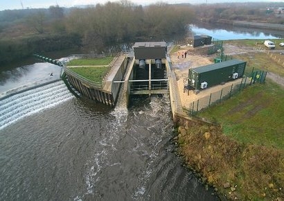 Barn Energy & Eelpower deploy battery units at hydro schemes in Yorkshire