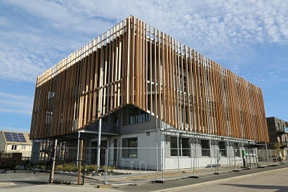 Zero carbon business centre is the first Passivhaus Plus certified development in the UK