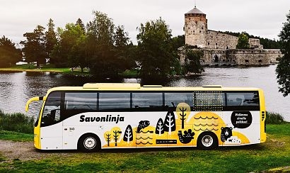 Savonlinja and Neste launch a low-emission Green Travel service for bus passengers