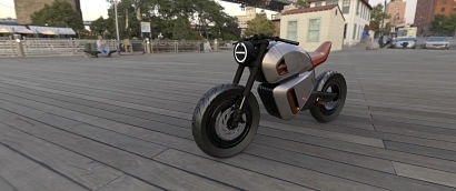 NAWA Technologies unveils hybrid battery-powered electric motorbike concept