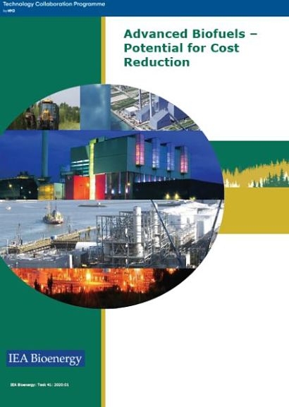 IEA Bioenergy publishes a new report on the potential for advanced biofuels cost reduction