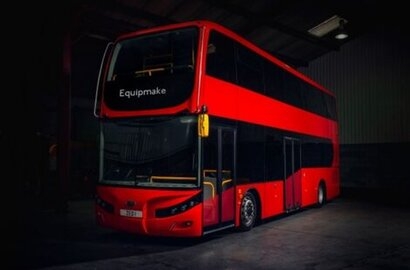 Equipmake and Beulas unveil state-of-the-art double decker electric bus with up to 250 miles of zero emission range