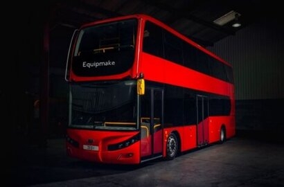 Equipmake and Beulas unveil state-of-the-art double decker electric bus with up to 250 miles of zero emission range