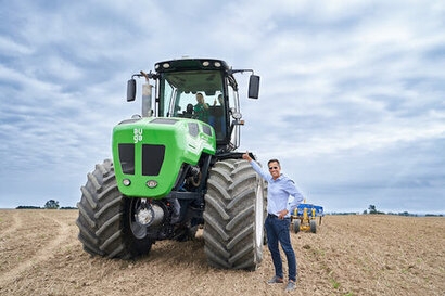 AUGA Group introduces first ever climate-friendly tractor