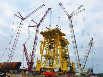 Hollandse Kust (Noord) OSS substructure enters final stages of fabrication