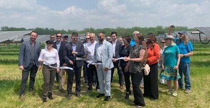 Illinois American Water and Sol Systems cut ribbon on second solar project