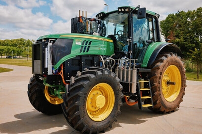 Amogy demonstrates first ammonia-powered zero-emissions tractor
