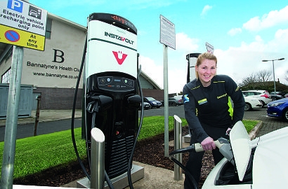 Bannatyne Health Clubs install InstaVolt rapid charging stations across the UK