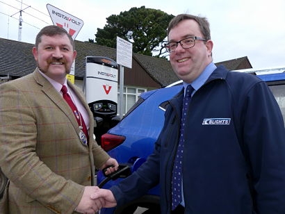 InstaVolt installs new rapid charging system for EVs at UK car dealership