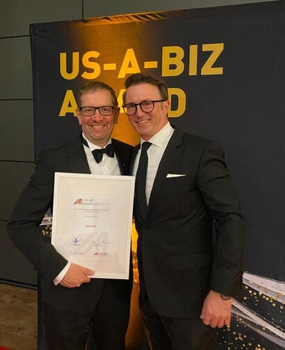 Biogest wins Silver award at US-A-BIZ AWARD 2022