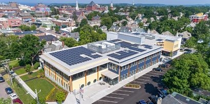 Greater Burlington YMCA’s rooftop solar array will provide 25% of the building’s energy needs