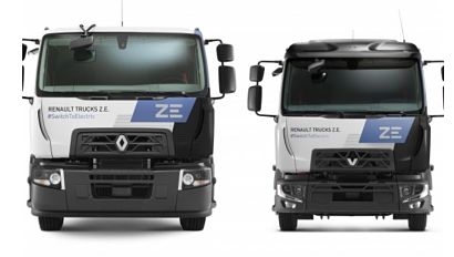 Renault Trucks announce sale of UK’s first 100 percent electric D Z.E. trucks