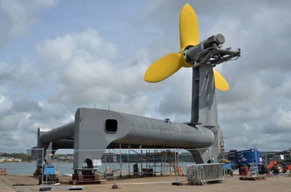 First full-scale tidal energy generator in Wales unveiled