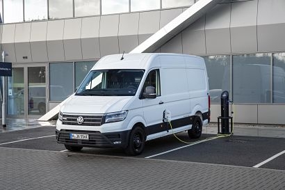 Volkswagen e-Crafter to debut at Milton Keynes EV centre