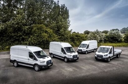 Ford E-Transit hits the road in Europe